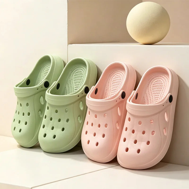 Women EVA Platform Clogs Thick Sole Garden Beach Slippers