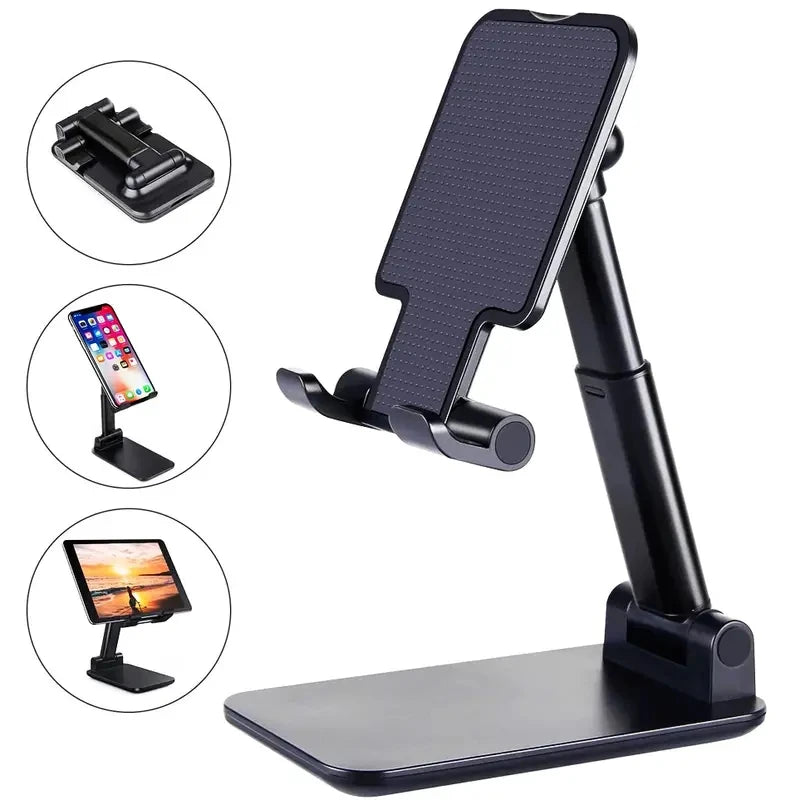 Adjustable Desk Phone Stand Universal Tablet Holder for iPhone iPad Android