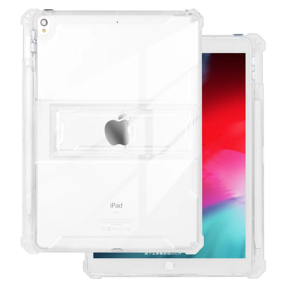 Transparent iPad Case Protective Cover for Air Pro Mini 10th 9th 8th 7th