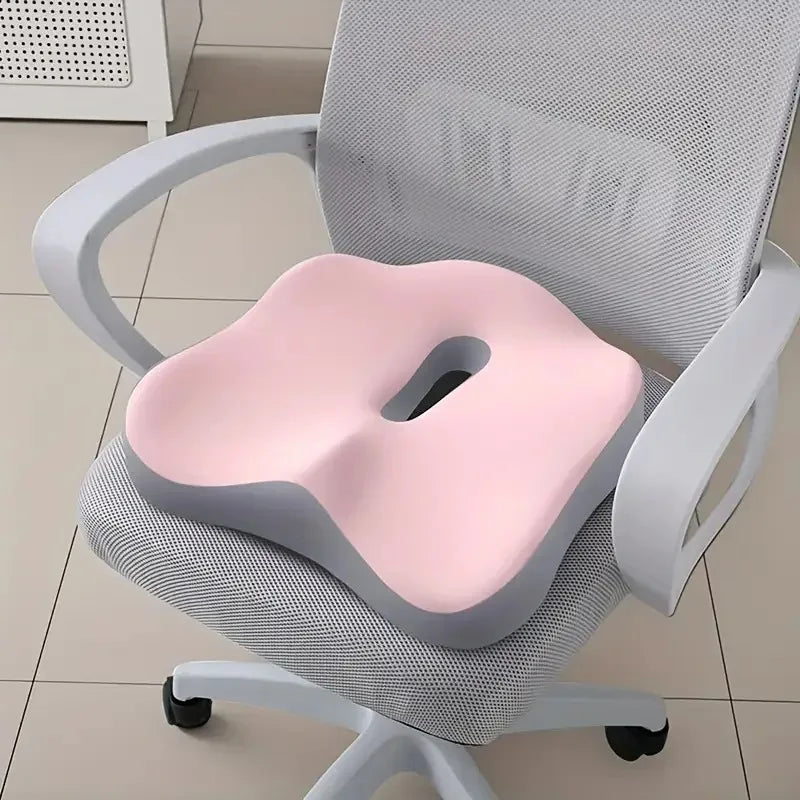 Ergonomic Memory Foam Seat Cushion for Office Chair Car Posture Support