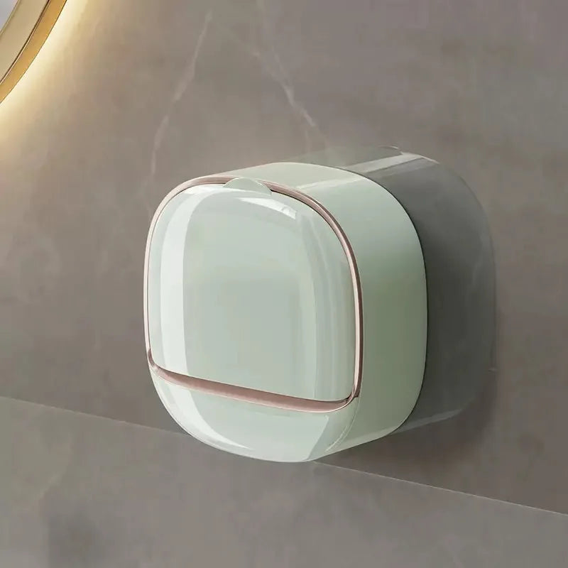 Waterproof Soap Box Hanging Bathroom Soap Holder with Drainage Storage Case