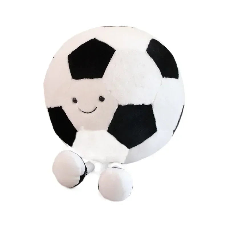 Football Basketball Plush Pet Toy for Dogs and Cats