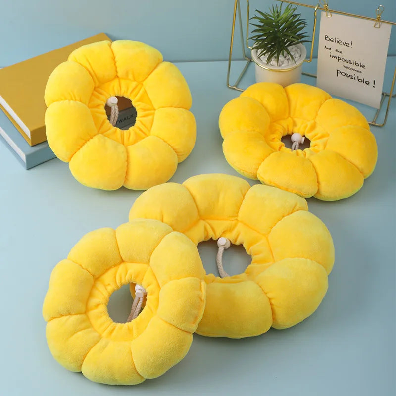 Sunflower Pet Recovery Collar Soft Anti Lick Cat Collar