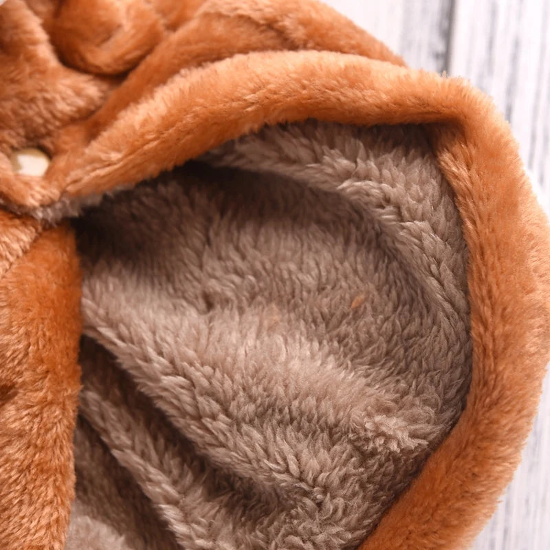 Small Medium Dog Halloween Fleece Costume Warm Pet Coat for Corgi French Bulldog