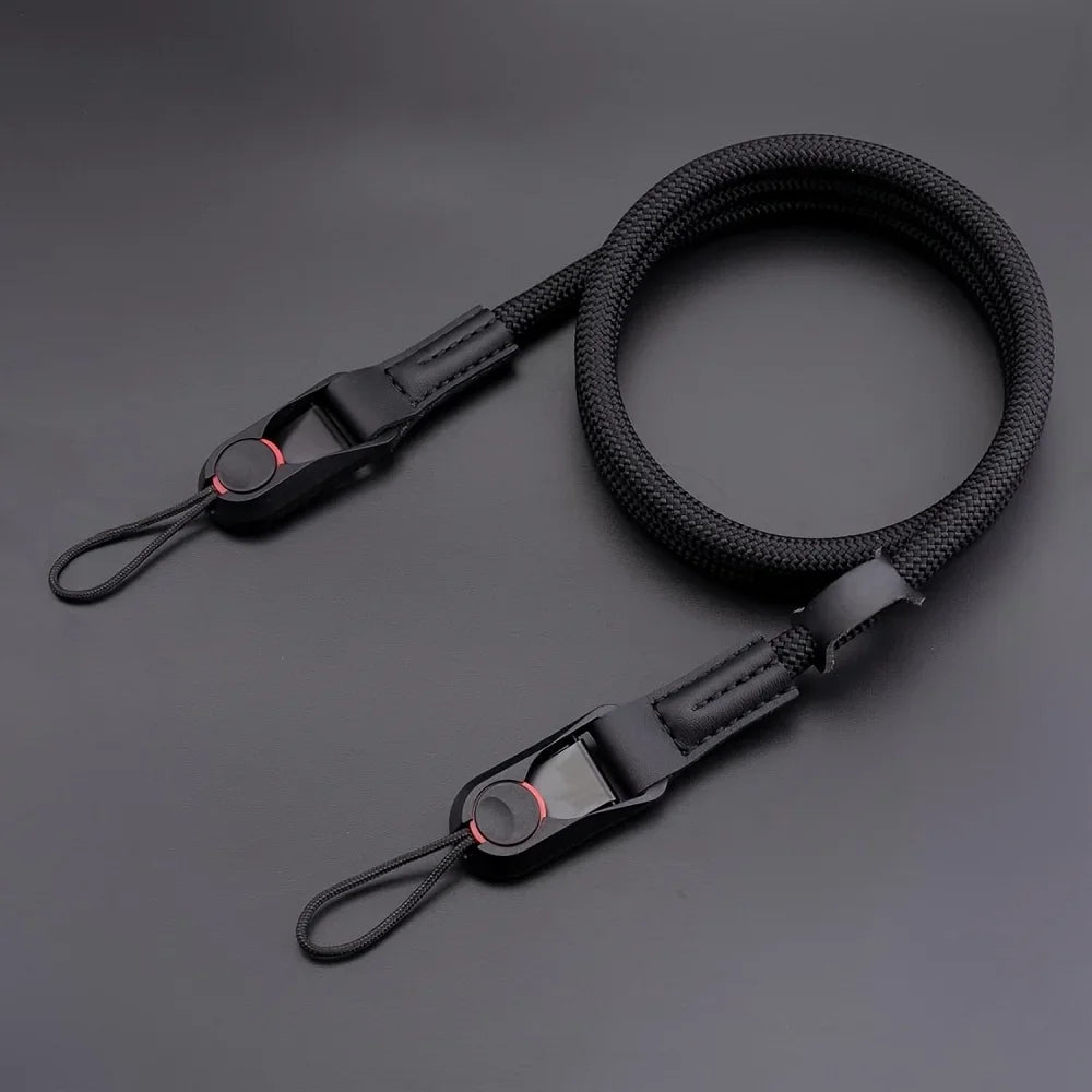 Adjustable Camera Strap with Quick Release – Rope Strap for DSLR & Mirrorless