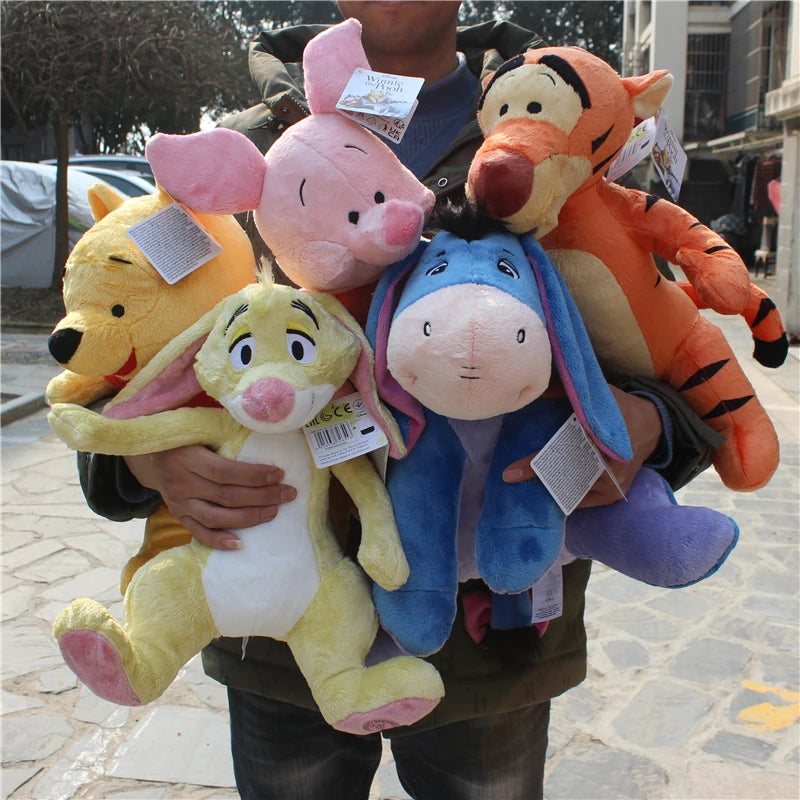 Disney Winnie the Pooh Tigger Eeyore Piglet Stuffed Plush Toy Gift