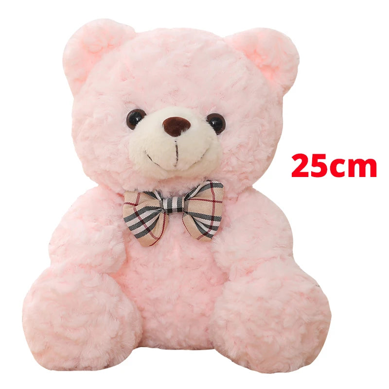 Teddy Bear Plush Pillow 25cm 35cm Soft Stuffed Animal Gift