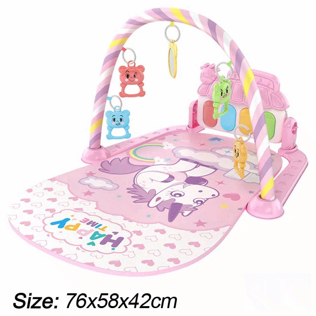 Baby Music Play Gym Piano Activity Mat for Newborns 0 to 36 Months