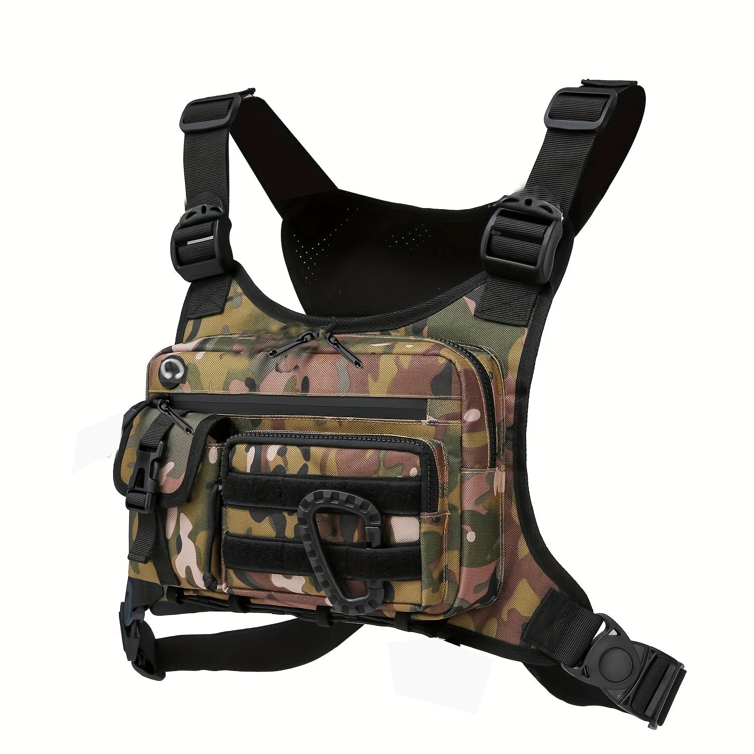 Tactical Chest Bag – Adjustable Running & Cycling Vest Pack for Men & Women