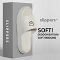 Non Slip Bathroom Slippers Women Soft EVA Shower Slides Indoor Home Sandals Anti Slip Summer Lightweight Slippers