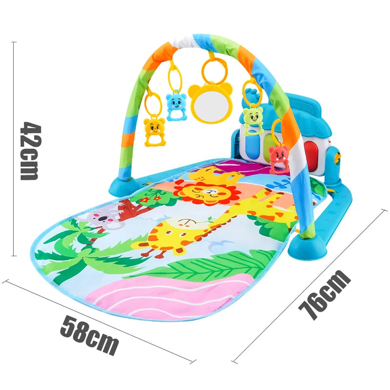 Baby Music Play Gym Piano Activity Mat for Newborns 0 to 36 Months