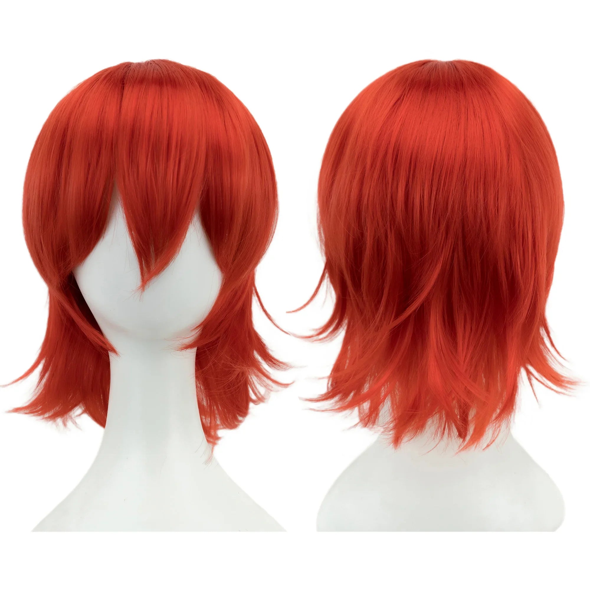 Colorful Cosplay Wig – Short Bob Hair with Bangs