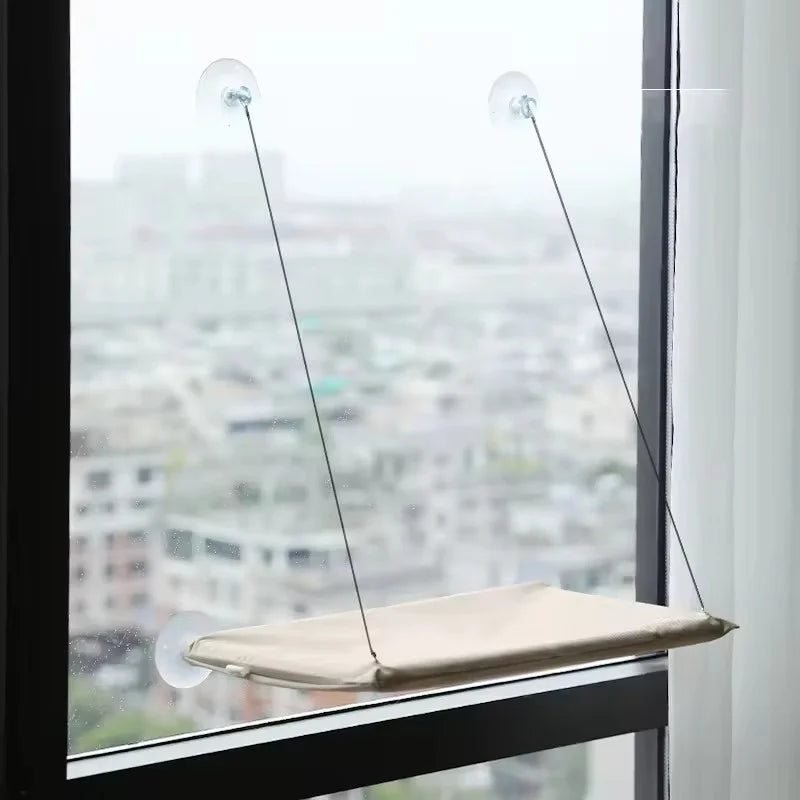 Cat Window Hammock Bed Suction Cup Space Saving Hanging Pet Bed