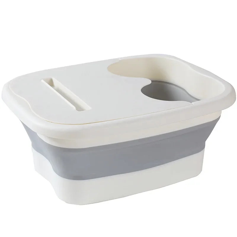 Foldable Foot Spa Bucket Portable Foot Bath Massage Basin