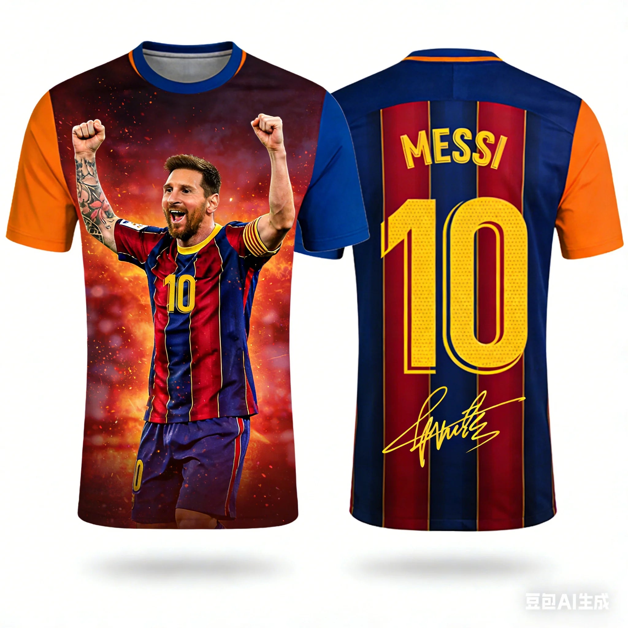 Messi Limited Edition Commemorative Soccer Jersey