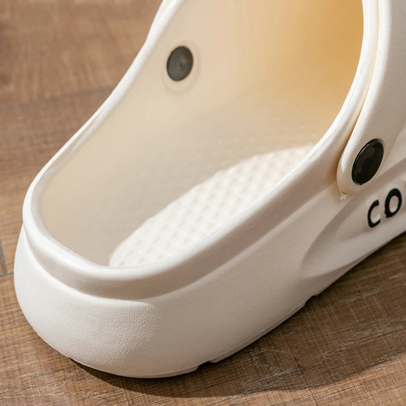 EVA Clog Slippers Thick Sole Anti Slip Comfortable Indoor Outdoor Garden Shoes for Men Women