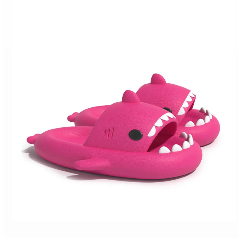 Cute Shark Slippers Non Slip EVA Beach Slides
