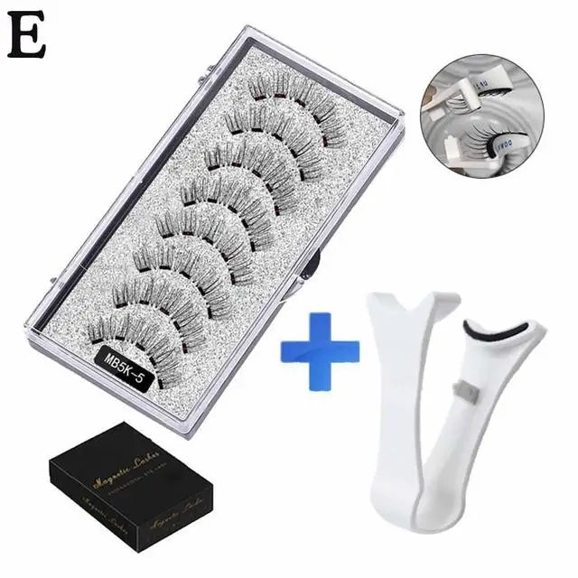Magnetic Lashes – No Glue Easy Apply Eyelashes Kit