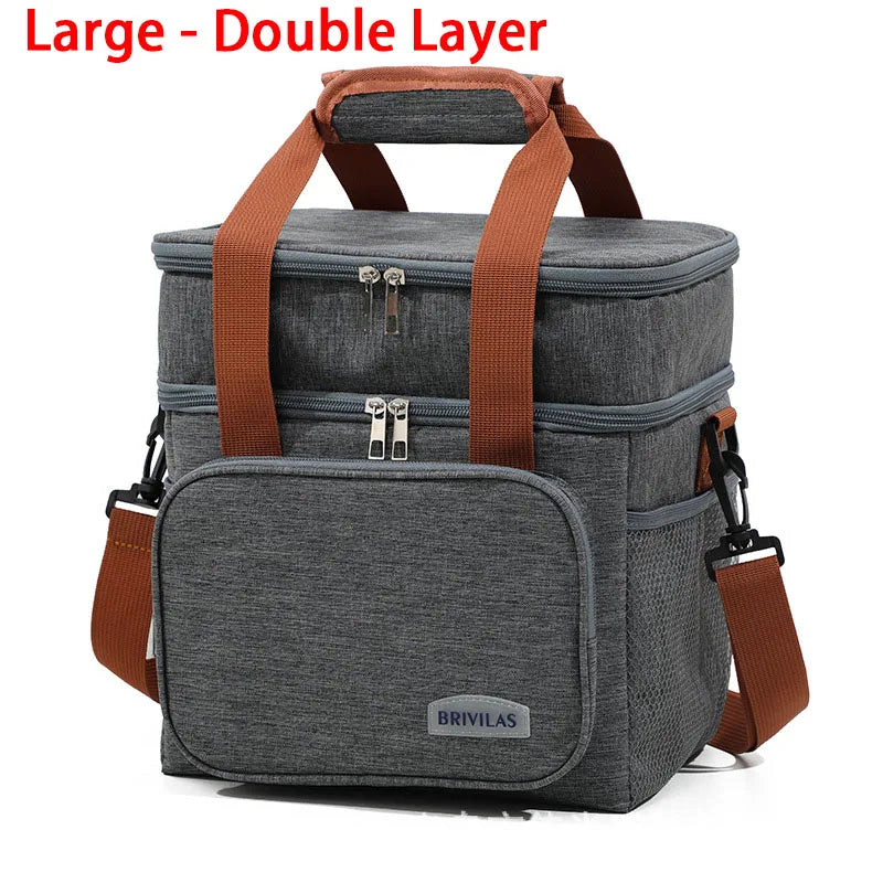 Insulated Lunch Bag Leakproof Collapsible Large Capacity for Work Travel