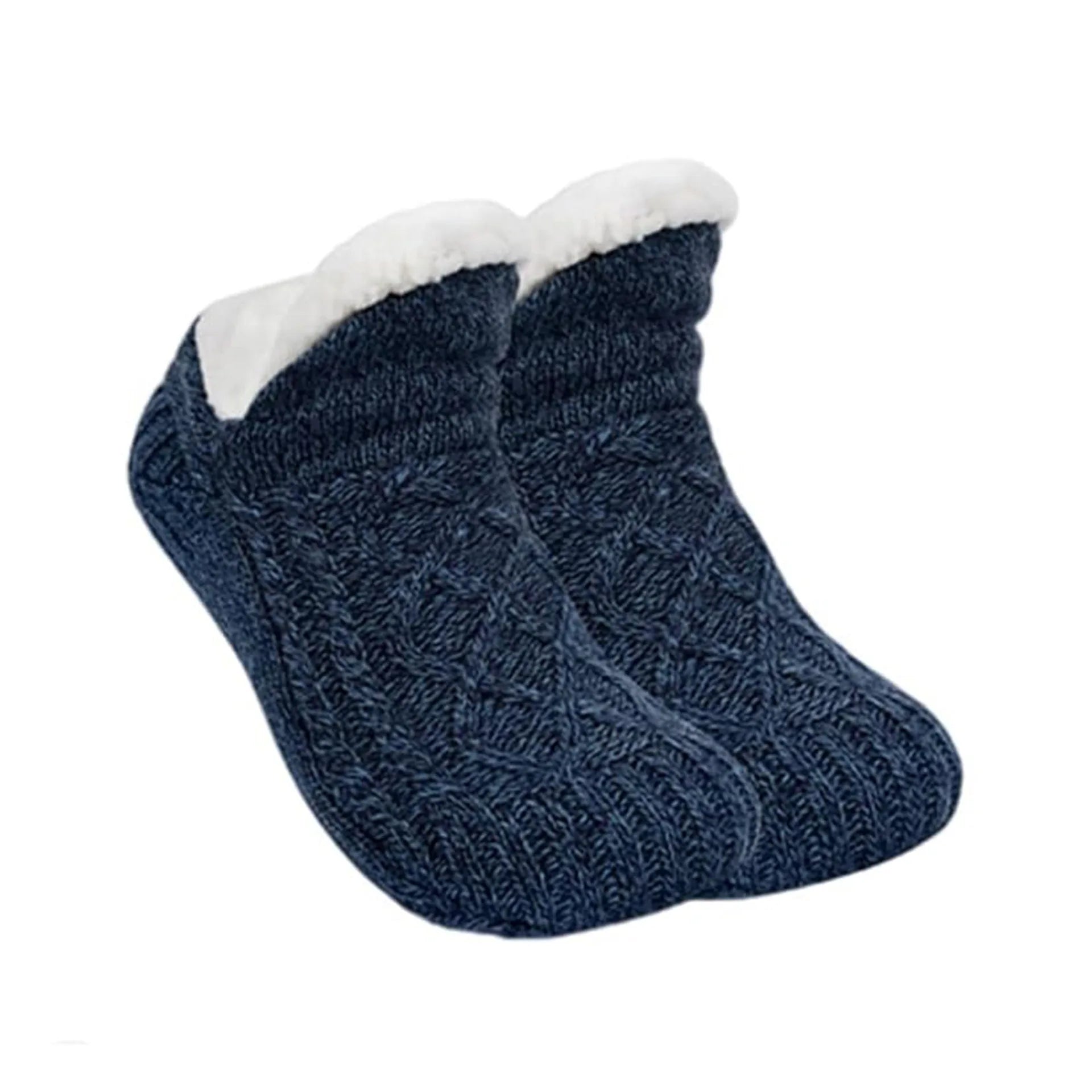Unisex Warm Fuzzy Slipper Socks Non Slip Winter Home Socks