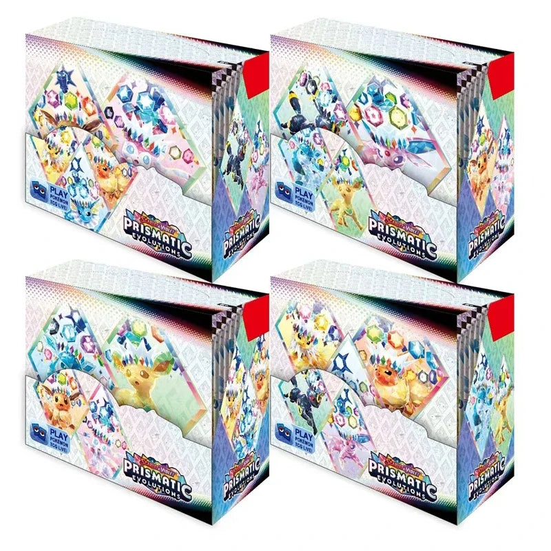 Pokémon Prismatic Evolutions Surging Sparks 151 Booster Box