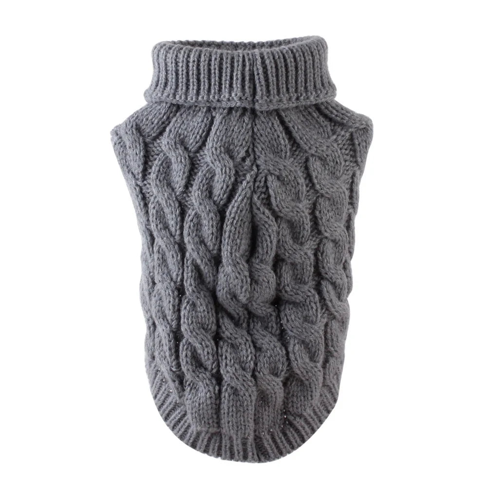 Small Dog Winter Sweater Warm Puppy Pullover for Chihuahua Yorkie