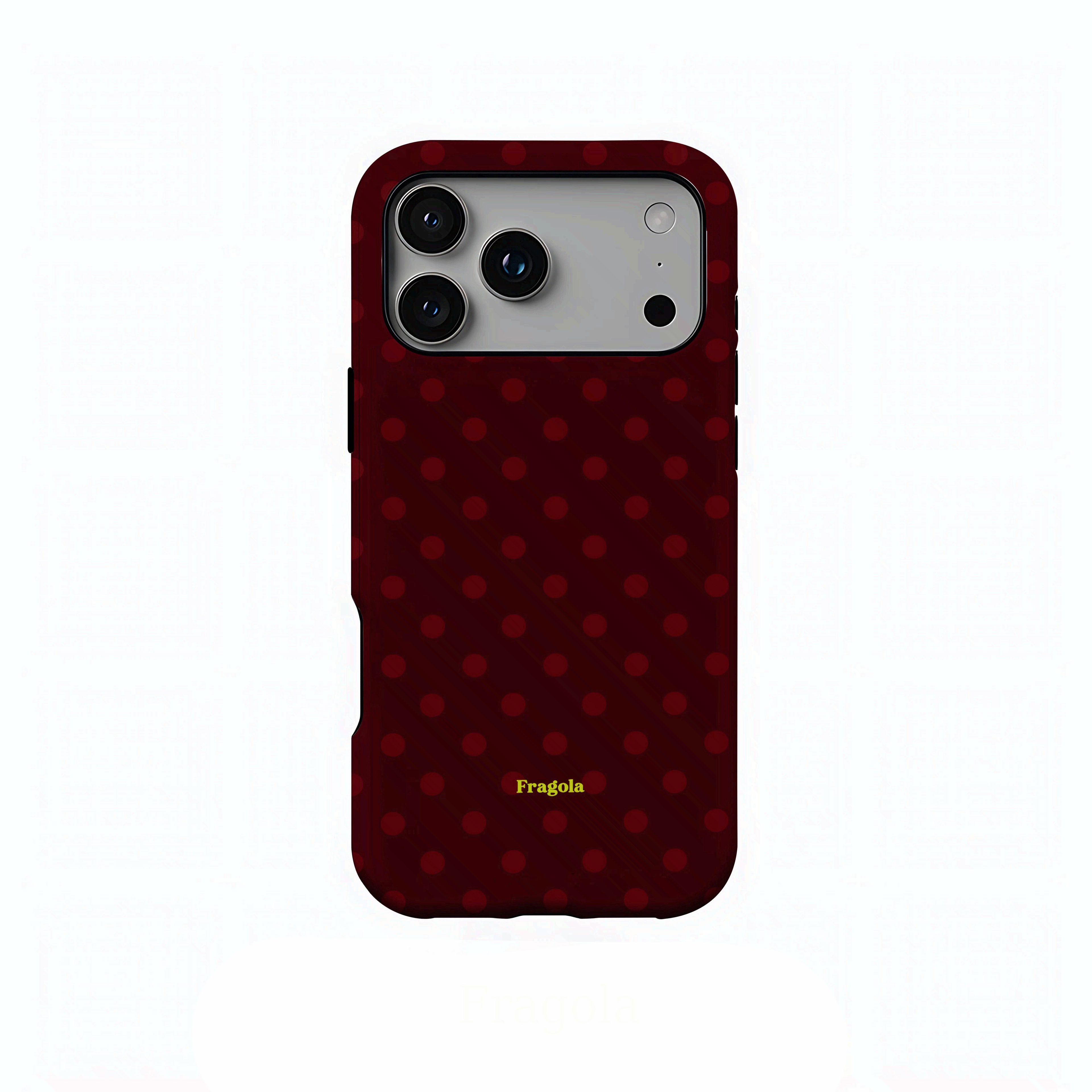 Fragola Stars Polka Dots iPhone Case