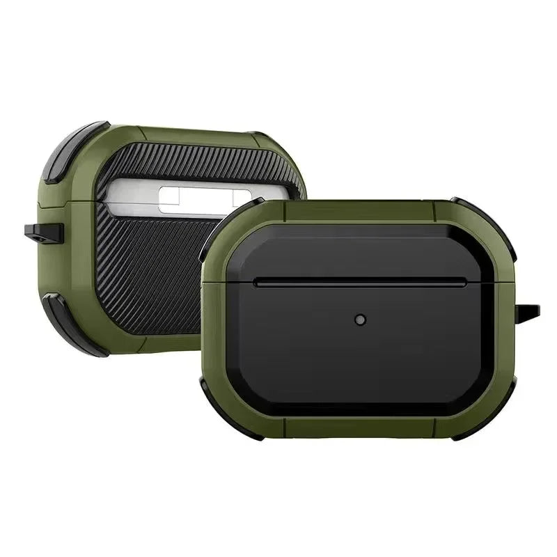 AirPods Pro 3 2025 Case Shockproof Armor Cover USB-C Protective Case AirPods Pro 2 / AirPods 4 / 3 / 1 2 Compatible