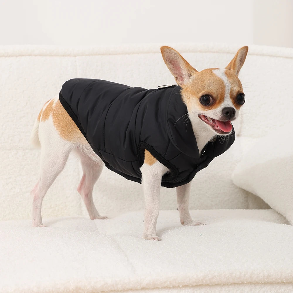 Waterproof Winter Dog Coat Fleece Pet Jacket for Small Dogs and Cats