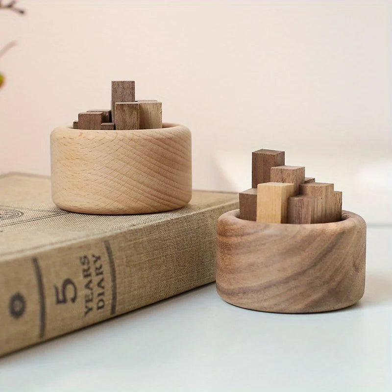 Wood Essential Oil Diffuser Beech Walnut Aromatherapy Home Decor
