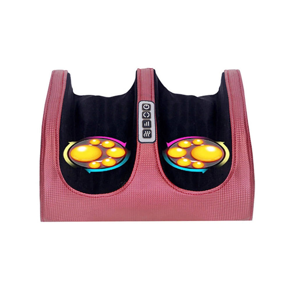 Electric Shiatsu Foot Massager with Heat Deep Tissue Kneading Foot & Calf Relaxation Machine