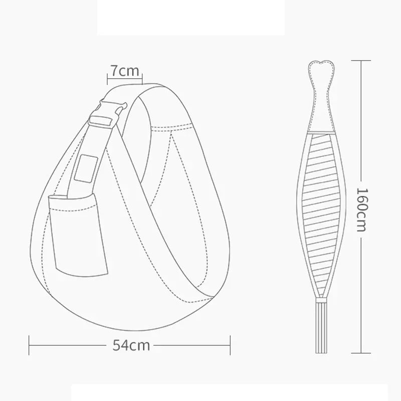 Baby Wrap Carrier Newborn Sling Nursing Cover Breathable Mesh 0-36M