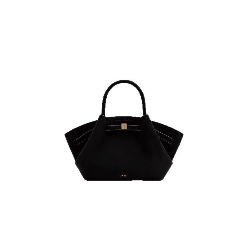 Dumpling Shoulder Bag Large Capacity Women Tote Handbag Minimalist Style