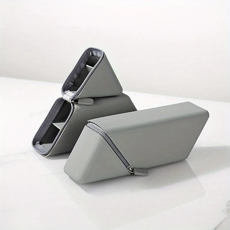 Foldable Silicone Pen Holder Expandable Pencil Cup Desk Organizer Large Capacity