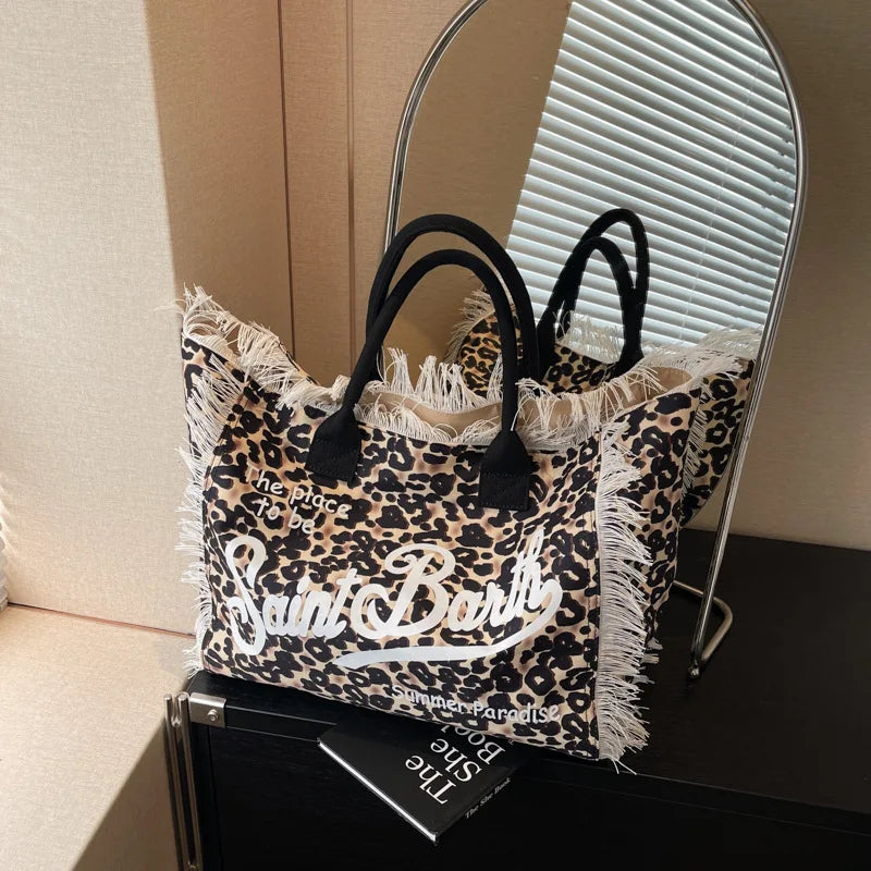 Large Capacity Canvas Tote Bag Fashion Envelope Shoulder Handbag