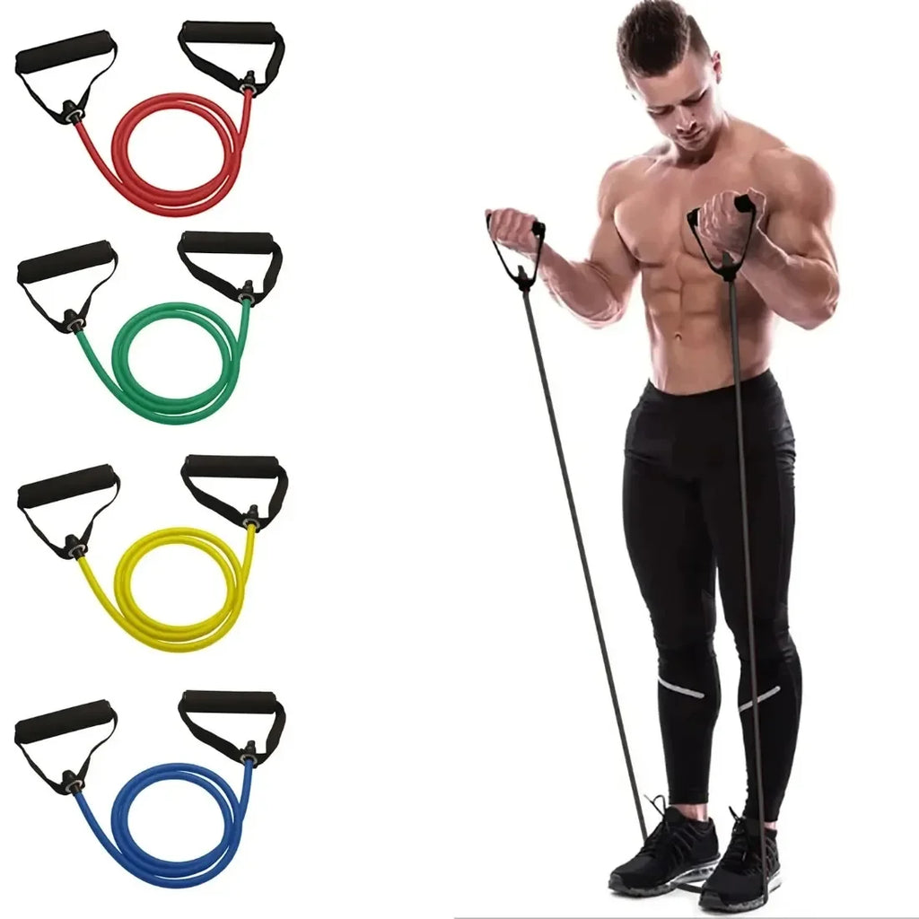 Resistance Bands Set with Handles Home Gym Strength Training Equipment