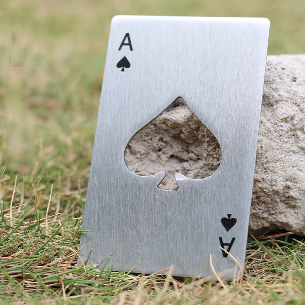 Stainless Steel Card Bottle Opener