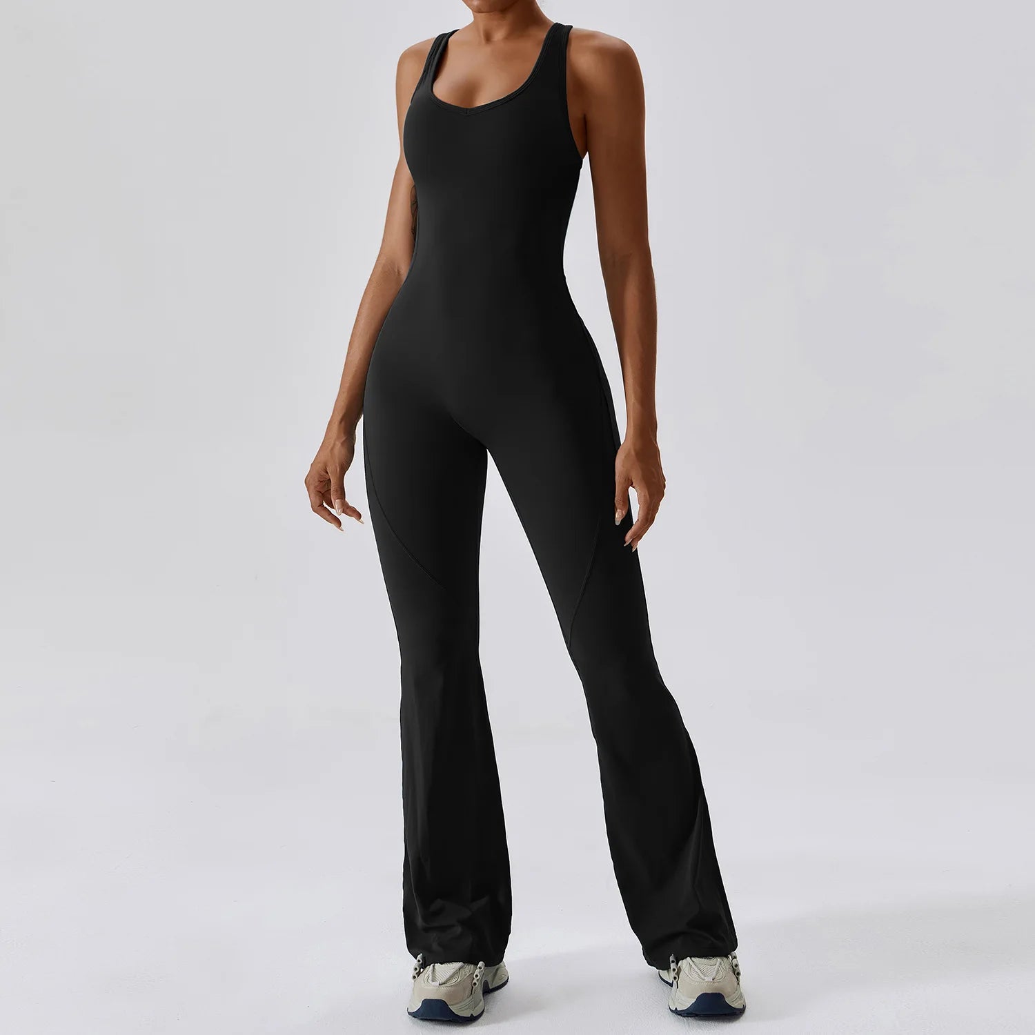 Seamless Yoga Jumpsuit Women One Piece Bodysuit Butt Lift Fitness Activewear