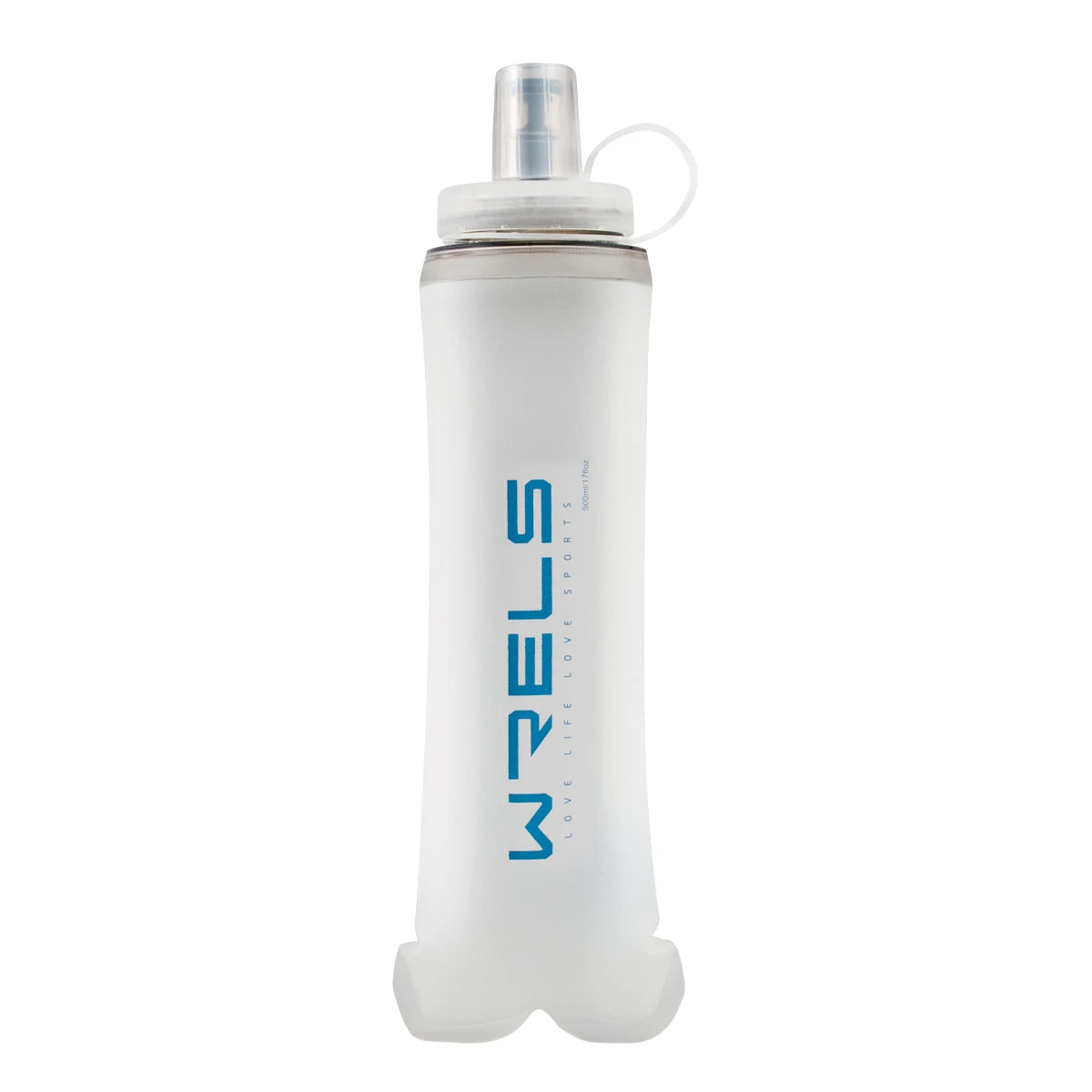 Collapsible Soft Water Bottle 300ml – Lightweight Leakproof Running Flask for Hiking, Cycling & Trail Running