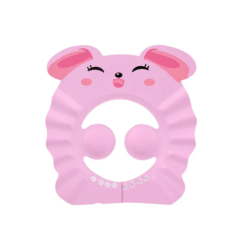 Kids Adjustable Hair Wash Shower Cap for Bath