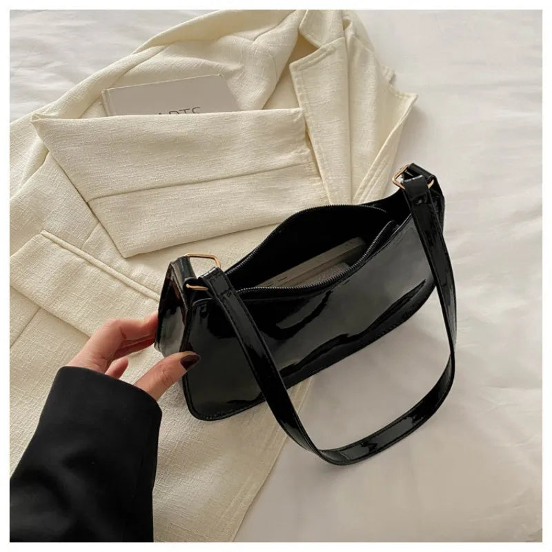 Women Nylon Crossbody Bag Fashion Mini Shoulder Bag Casual Underarm Bag Small Lightweight Messenger Bag