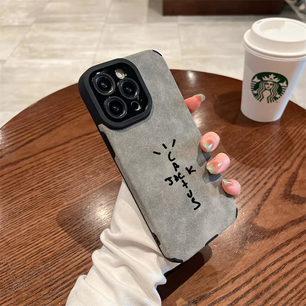 Flip Leather Streetwear iPhone Case