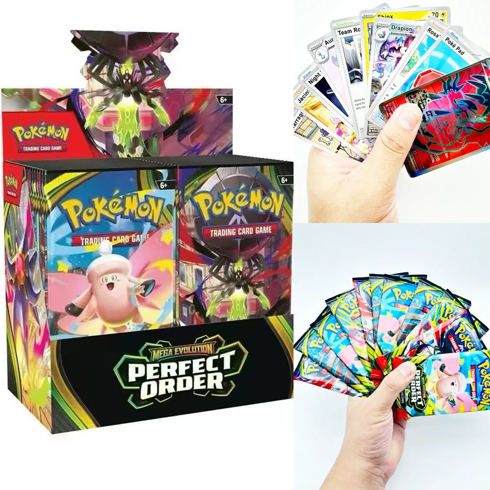 360PCS Pokémon Scarlet Violet Prismatic Evolutions Booster Card Box