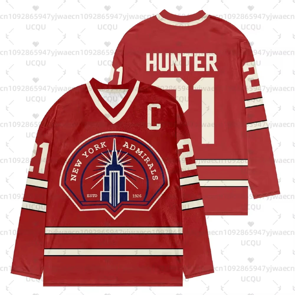 Heated Rivalry Hockey Jersey Long Sleeve V Neck Unisex Pullover Sports Tee Top