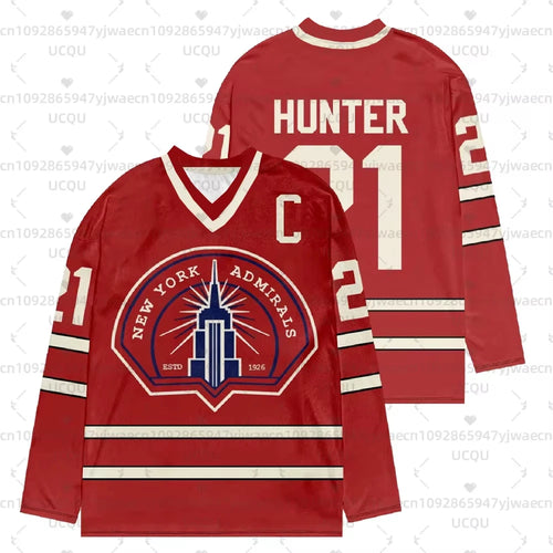 Heated Rivalry Hockey Jersey Long Sleeve V Neck Unisex Pullover Sports Tee Top