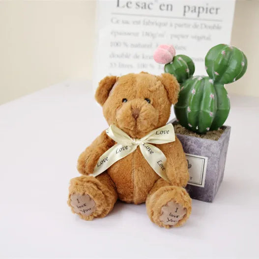 18cm Cute Teddy Bear Plush Toy Birthday Gift