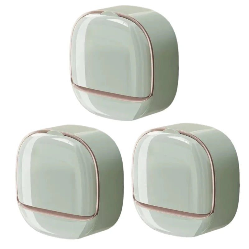 Waterproof Soap Box Hanging Bathroom Soap Holder with Drainage Storage Case