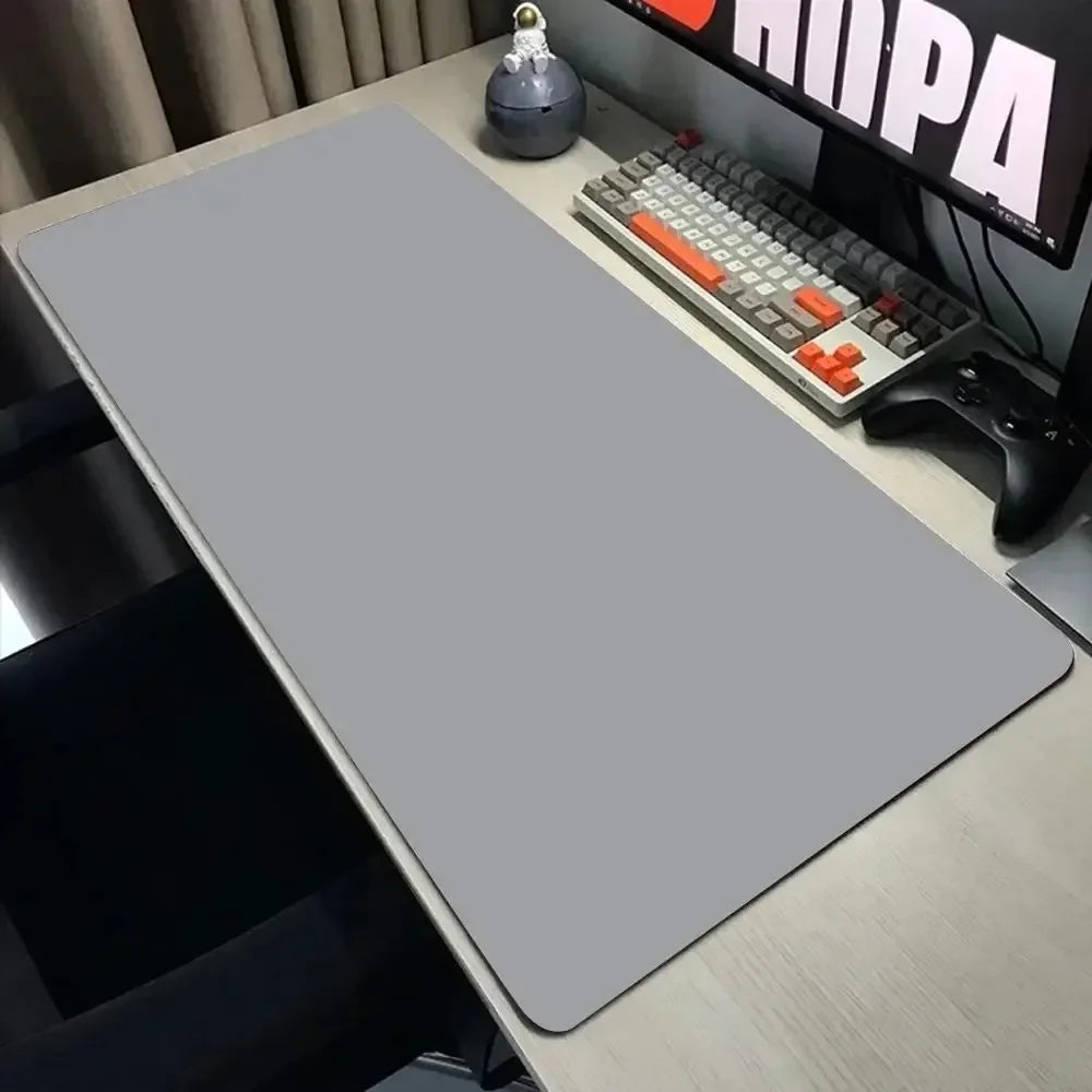 Large Minimalist Desk Mat 900x400 Non Slip Rubber Mouse Pad for Laptop Office Gaming