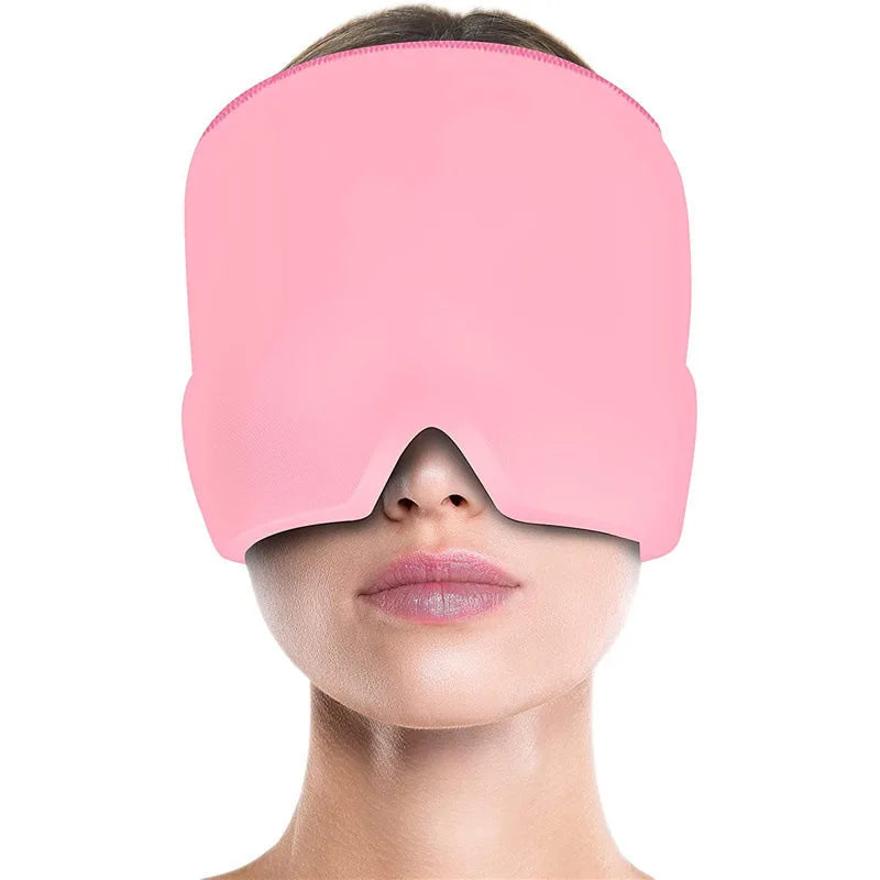 Migraine Relief Ice Cap Cold Compress Headache Hat