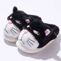 Women’s Fluffy Cartoon Plush Slippers Cute Winter House Shoes Large Size